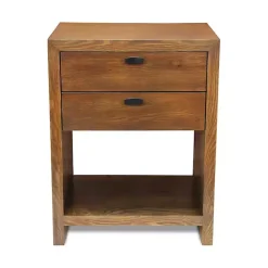 Best Kirklands Home Vivara 2-Drawer Nightstand Brown