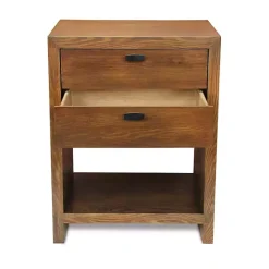 Best Kirklands Home Vivara 2-Drawer Nightstand Brown