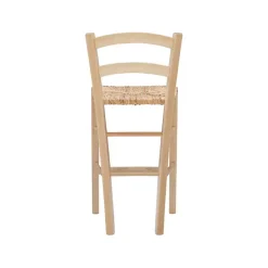 Discount Kirklands Home Wood and Seagrass Counter Stools, Set of 2 Brown