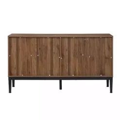Online Kirklands Home Wood Chevron 4-Door Sideboard Brown