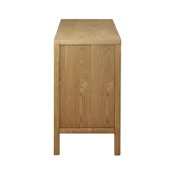 Clearance Kirklands Home Wood Layered Doors Cabinet Brown