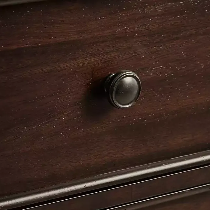 Sale Kirklands Home Wood Turned Legs 2-Drawer Chest Brown
