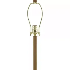 Sale Kirklands Home Brown Woven Marni Floor Lamp White