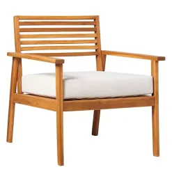 Sale Kirklands Home Brown Zane Outdoor Club Chair