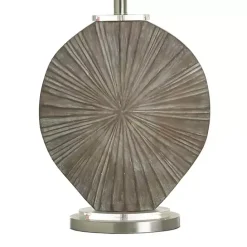 Online Kirklands Home Brushed Brown Shell Table Lamp Gray