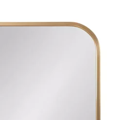 Outlet Kirklands Home Brushed Gold Sada Wall Mirror