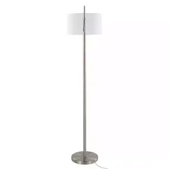 Best Kirklands Home Brushed Nickel Cassie Floor Lamp