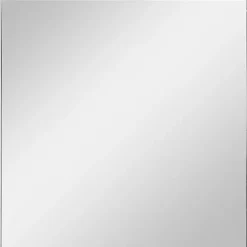 Best Kirklands Home Brushed Metal Square Framed Mirror Silver
