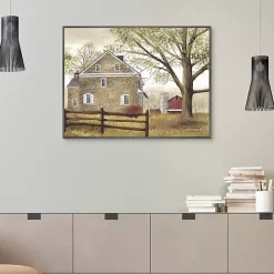 Hot Kirklands Home Bucks County Homestead Framed Canvas Art Print