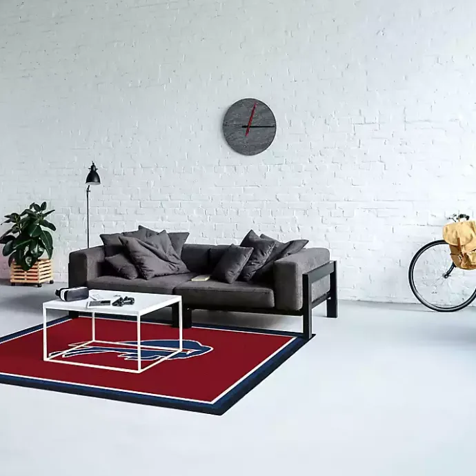 Best Kirklands Home Buffalo Bills Area Rug, 4x6 Red