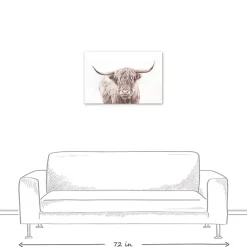 Discount Kirklands Home Bullie Boy Sepia Canvas Art Print Tan