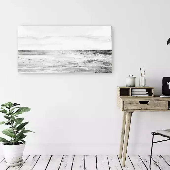 Hot Kirklands Home By The Soft Beach Canvas Art Print, 60x30 in.