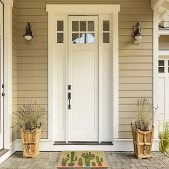 Hot Kirklands Home Cactus Family Coir Doormat