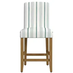 Clearance Kirklands Home Calypso Striped Upholstered Counter Stool