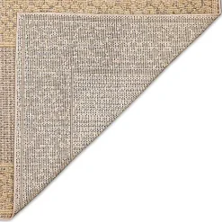 Online Kirklands Home Camel Leopard Border Outdoor Area Rug, 5x7 Tan