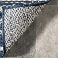 Online Kirklands Home Cammie Blue Moroccan Tribal Outdoor Rug, 5x8