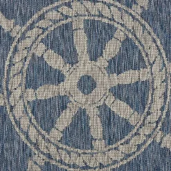 Outlet Kirklands Home Captiva Nautical Helm Outdoor Area Rug, 5x7