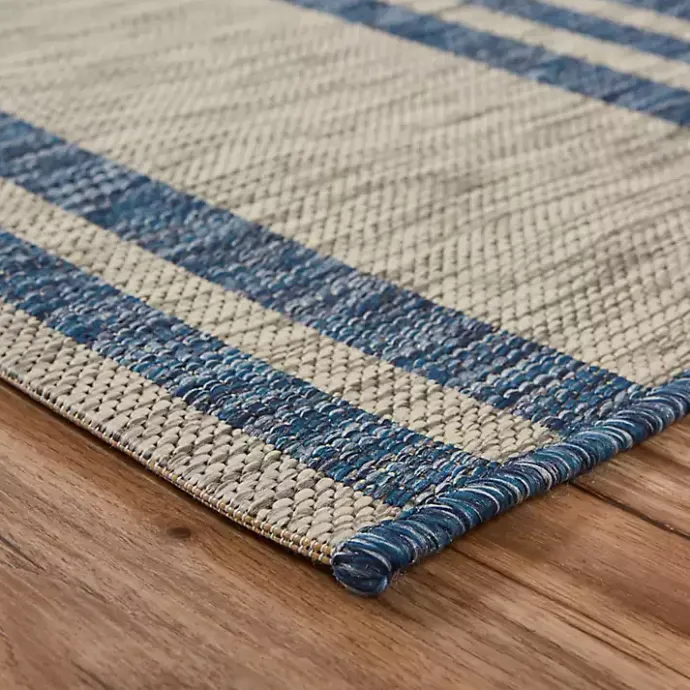 Kirklands Home Captiva Nautical Helm Outdoor Area Rug, 7x9