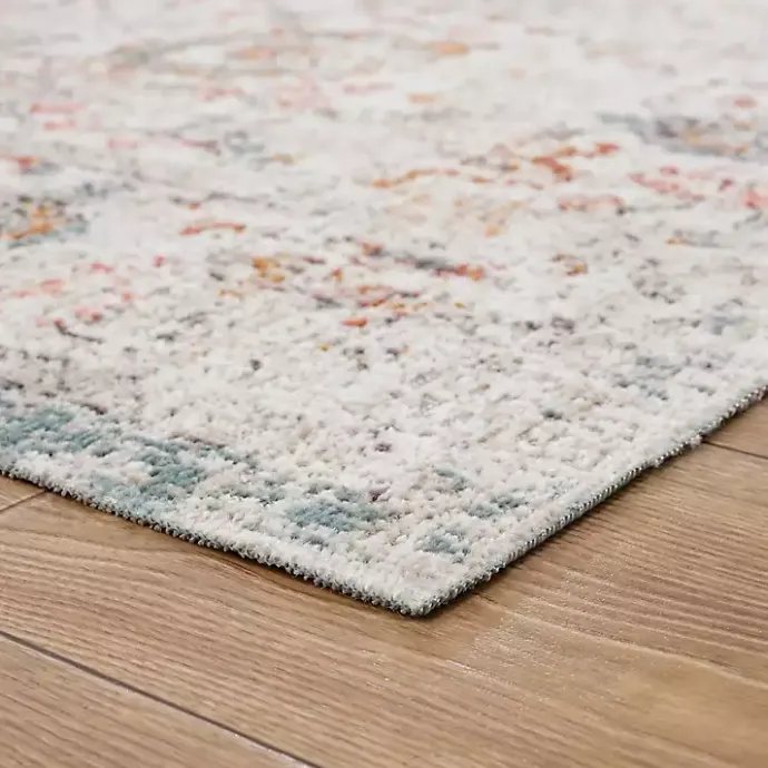 Discount Kirklands Home Caramel Botanical Indoor/Outdoor Area Rug, 5x7