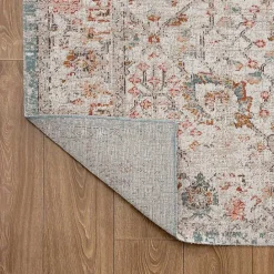 Discount Kirklands Home Caramel Botanical Indoor/Outdoor Area Rug, 5x7