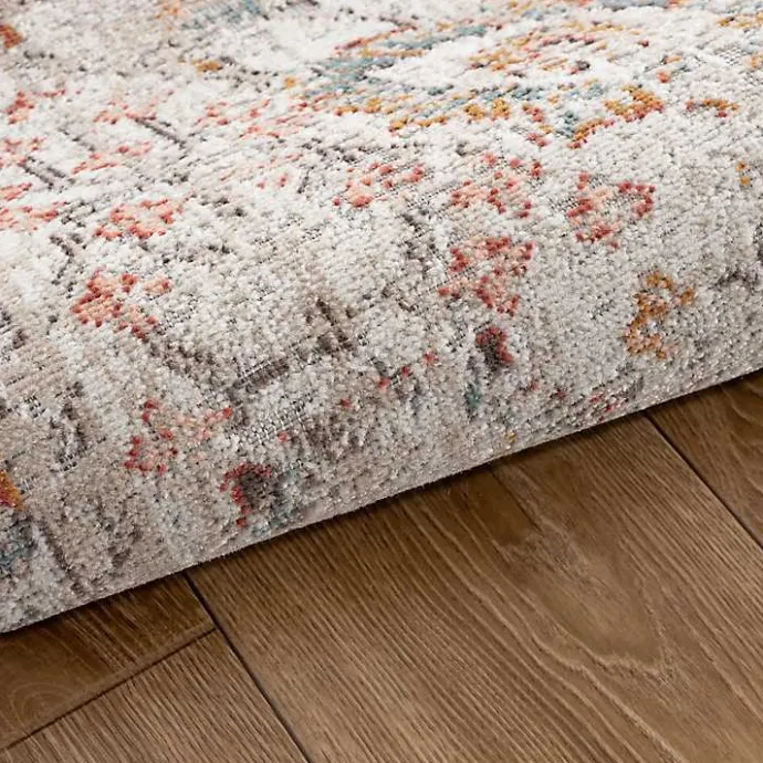 Discount Kirklands Home Caramel Botanical Indoor/Outdoor Area Rug, 5x7