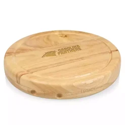 Sale Kirklands Home Carolina Panthers Cheese Board and Tool Set Tan