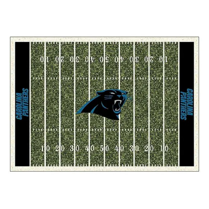 Kirklands Home Carolina Panthers Home Field Area Rug, 6x8