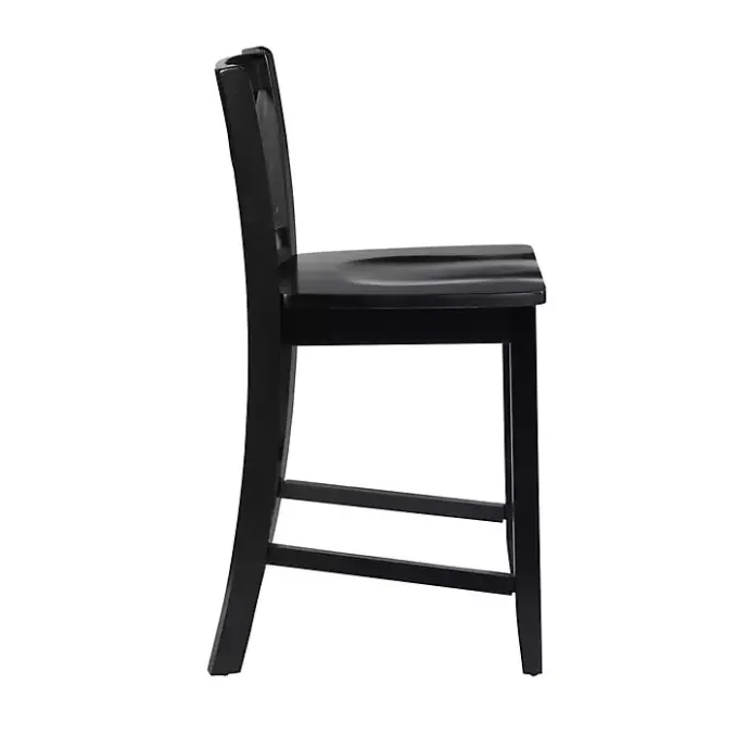 Best Kirklands Home Carter X-Back Counter Stool Black