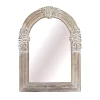 Best Kirklands Home Carved Wood Scroll Arch Wall Mirror