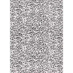 Sale Kirklands Home Cauli Leopard Print Outdoor Rug, 4x5 Black