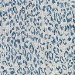 Online Kirklands Home Cauli Leopard Print Outdoor Rug, 8x12 Blue
