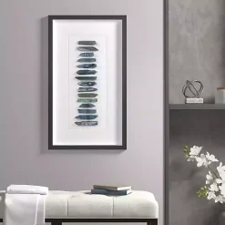 Kirklands Home Cerulean Agate Martha Stewart Shadowbox Plaque