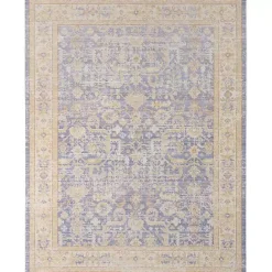 Outlet Kirklands Home Cerulean Vintage Border Accent Rug
