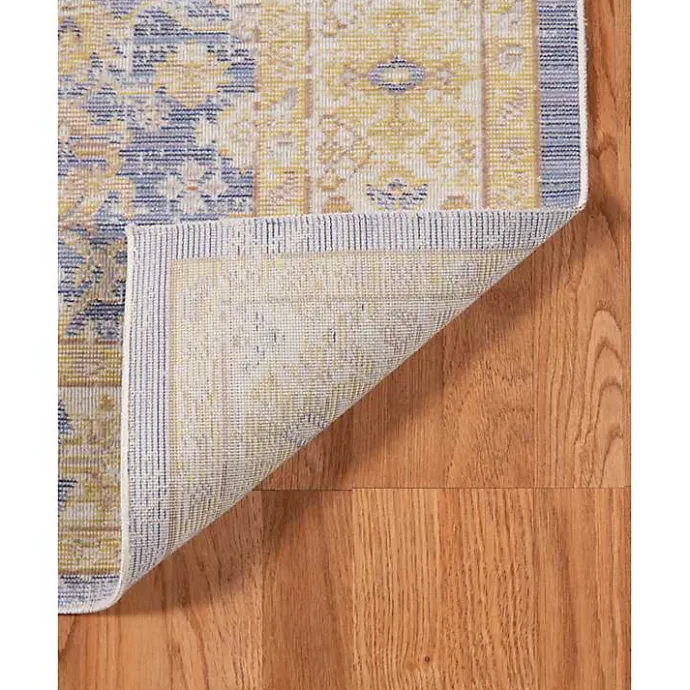 Clearance Kirklands Home Cerulean Vintage Border Area Rug, 5x7 Blue
