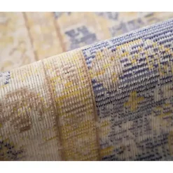Clearance Kirklands Home Cerulean Vintage Border Area Rug, 5x7 Blue