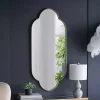 Best Kirklands Home Champagne Gold Long Quatrefoil Mirror
