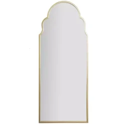 Outlet Kirklands Home Champagne Maria Arch Full Length Mirror Gold