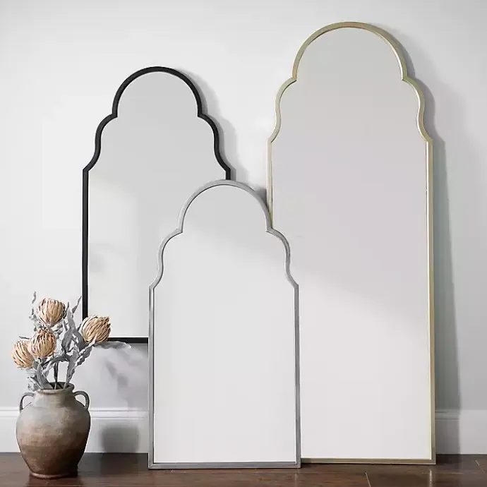 Outlet Kirklands Home Champagne Maria Arch Full Length Mirror Gold