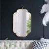 Discount Kirklands Home Champagne Notched Corners Mirror