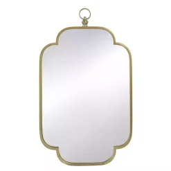 Discount Kirklands Home Champagne Notched Corners Mirror