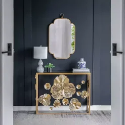 Discount Kirklands Home Champagne Notched Corners Mirror
