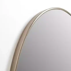 Kirklands Home Champagne Nouveau Oval Wall Mirror