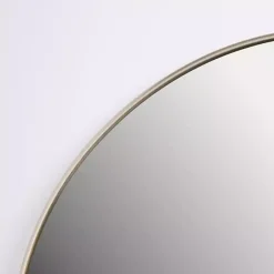 Outlet Kirklands Home Champagne Nouveau Round Wall Mirror