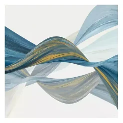 Outlet Kirklands Home Changing Currents I Giclee Canvas Art Print Blue