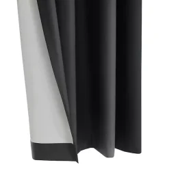 Hot Kirklands Home Charcoal Alpine Blackout Curtain Panel, 84 in. Gray