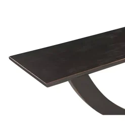 Sale Kirklands Home Charcoal Ramus Console Table Black