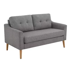 Discount Kirklands Home Charcoal 2-pc. Loveseat & Ottoman Set Gray
