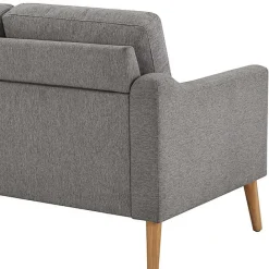 Discount Kirklands Home Charcoal 2-pc. Loveseat & Ottoman Set Gray