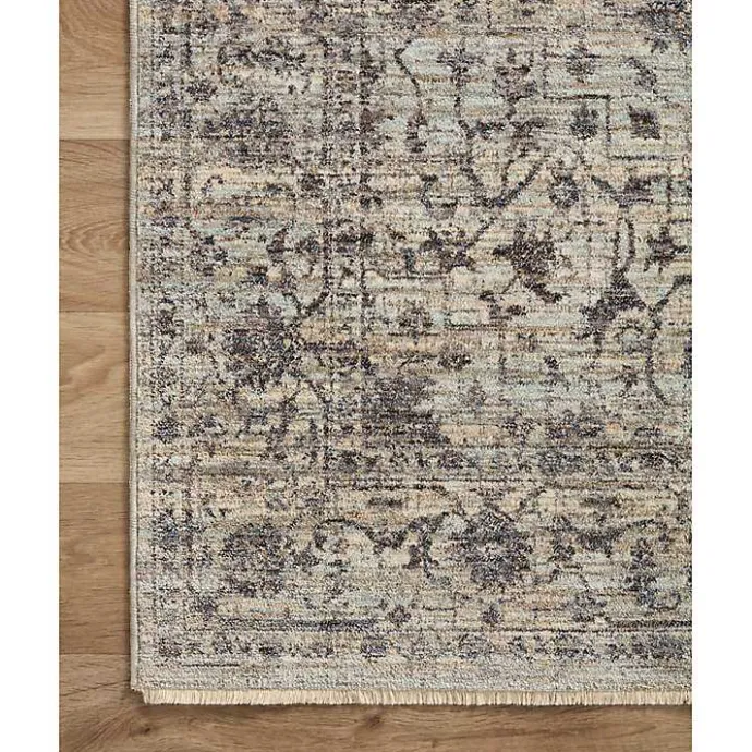 Online Kirklands Home Charcoal Sorrento Medallion Area Rug, 7x10 Gray