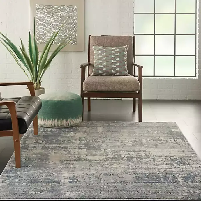 Clearance Kirklands Home Charcoal Tally Textured Area Rug, 3x5